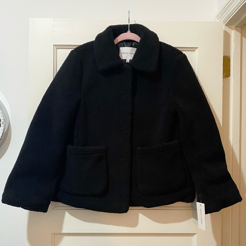 Rebecca Minkoff Harley Teddy Jacket - Picture 2 of 8